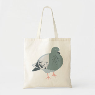 Sleepy Pigeon Canvas tas