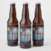 Sleepy Pils, naam en stijl Bier Etiket (Flessen)