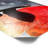 Sleepy Puffin Foto Afdruk (Hoek)