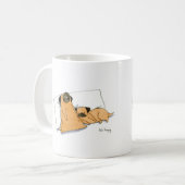 Sleepy Pugs Koffiemok (Voorkant links)