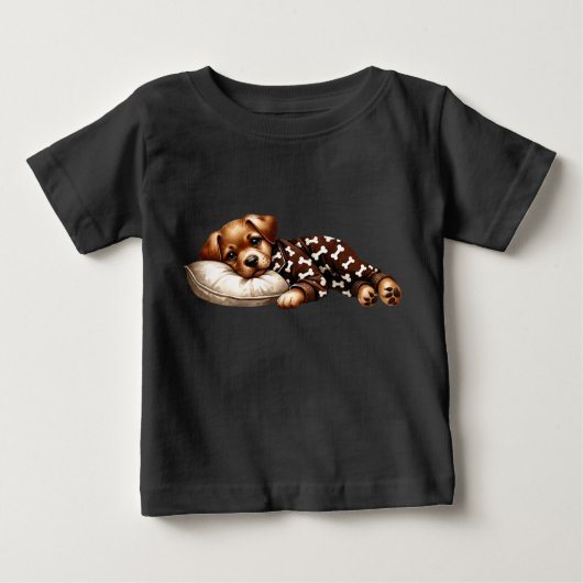 Sleepy Puppy Baby Fine Jersey T-shirt (Voorkant)