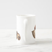 Sleepy Puppy in Pyjama Bone China Mok (Achterkant)