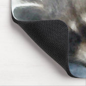 Sleepy Raccoon Cucoon-muisblok Muismat (Hoek)