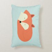 Sleepy Red Fox Accent Kussen (Voorkant(Verticaal))