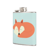 Sleepy Red Fox Heupfles (Links)