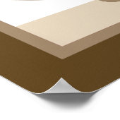 Sleepy Safari Lion Nursery Wall Art Poster (Hoek)