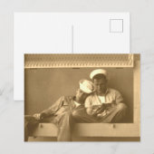 Sleepy Sailor Briefkaart (Voorkant / Achterkant)