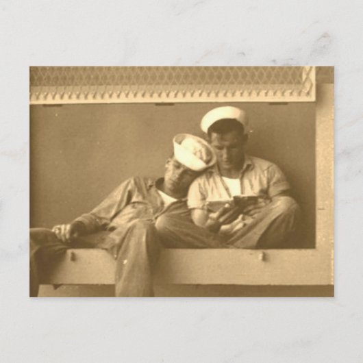 Sleepy Sailor Briefkaart (Voorkant)