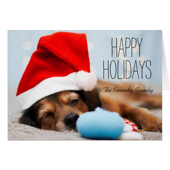 Sleepy Santa (Voorkant Horizontaal)