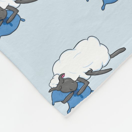 Sleepy Sheepy Fleece Blanket (Hoek)