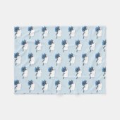 Sleepy Sheepy Fleece Blanket Deken (Voorkant (Horizontaal))