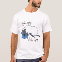 Sleepy Sheepy Mannen Shirt
