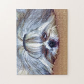 Sleepy Shih Tzu Dog Legpuzzel (Verticaal)