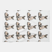 Sleepy Siamese Theedoek (Horizontaal)