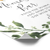 Sleepy Sleuf Baby shower Mimosa Bar Poster (Hoek)