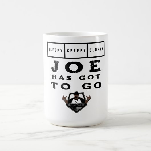 Sleepy slordig Joe moet weg Koffiemok (Center)