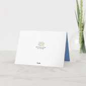 Sleepy Sun - MedNote Card Bedankkaart (Achterkant)