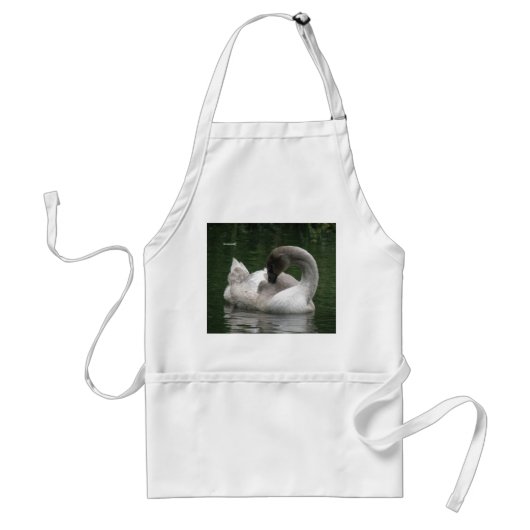 Sleepy Swan Apron Standaard Schort (Voorkant)