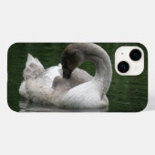 Sleepy Swan Case-Mate iPhone Case (Achterkant (horizontaal))