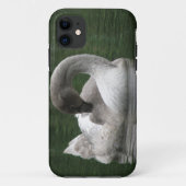 Sleepy Swan iPhone Case (Achterkant)