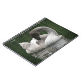 Sleepy Swan Notitieboek (Linkerzijde)