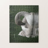 Sleepy Swan Puzzle Legpuzzel (Verticaal)