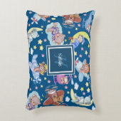 Sleepy Teddy Bears Dreaming van vliegende vliegtui Accent Kussen (Voorkant(Verticaal))