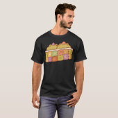 Sleepy Wizard Frogs T-shirt (Voorkant volledig)