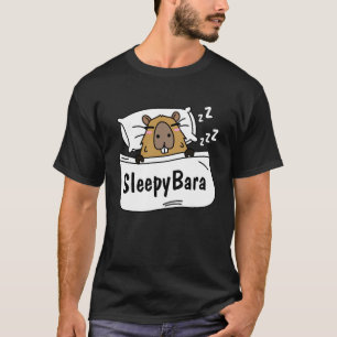 Sleepybara-knaagdieren T-shirt
