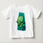 Sleepytime Cthulhu Baby T-shirt<br><div class="desc">Dread Cthulhu roert zich af en toe uit zijn tijdloze slaap in de grafstad van gezonken R'lyeh. Meestal wil hij gewoon een glas water.</div>