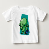Sleepytime Cthulhu Baby T-shirt (Voorkant)