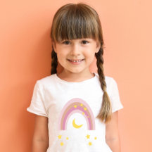 'Sleepytime Rainbow', Meisjes Schattige Boho Pink 