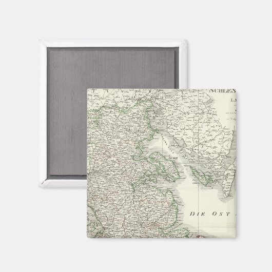 Sleeswijk, Holstein, Lauenburg Magneet (Voorkant / Achterkant)