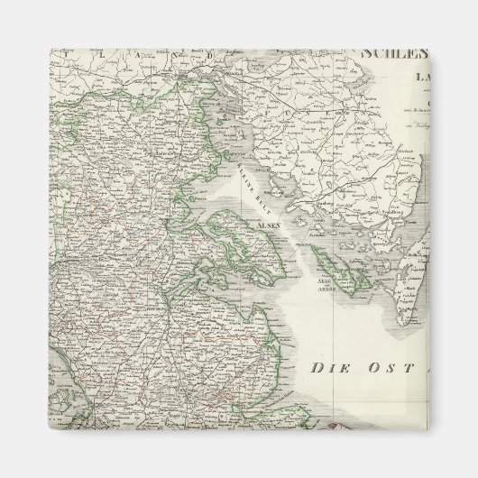 Sleeswijk, Holstein, Lauenburg Magneet (Voorkant)