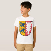 Sleeswijk-Holstein Wappen T-shirt (Voorkant volledig)