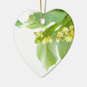 Sleeswijk van de limetree of de lindenboom keramisch ornament (Links)