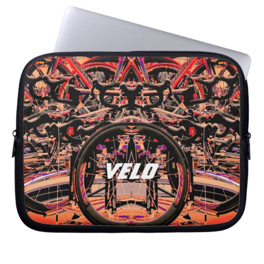 Sleeve abstracte fietsen (Voorkant)