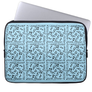 Sleeve Flute Instrument Laptop Computer