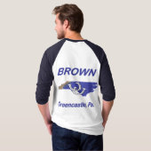 sleeve Hoefijzer Tournament T-shirt (Achterkant volledig)