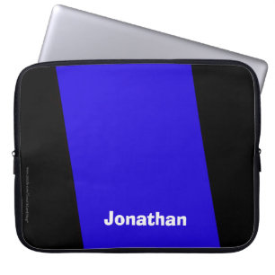 Sleeve Laptop Computer - Royal Blue en Black