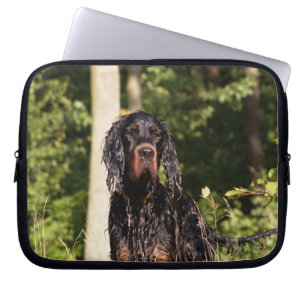 Sleeve natte Gordon Setter-laptop