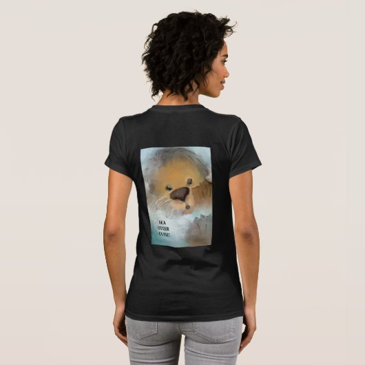 Sleeve Raglan T-Shirt, voor dames: Bella+Canvas 3/ T-shirt (Achterkant volledig)