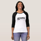 Sleeve T-Shirt met 3/4-lengte zonder taam (Voorkant volledig)