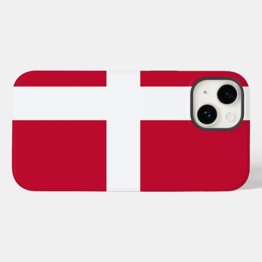 Sleeve van de Deense vlag iPad Mini Case-Mate iPhone Case (Achterkant (horizontaal))