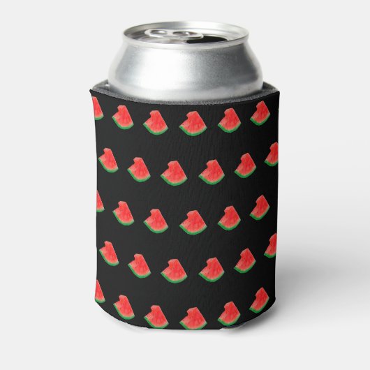 Sleeve van de Koelbox van Cute Watermelon Blikjeskoeler (Blikje Achterkant)