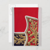 Sleeve van een Britse legereenheid Briefkaart (Voorkant / Achterkant)