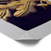 Sleeve van een Britse legereenheid Poster (Hoek)