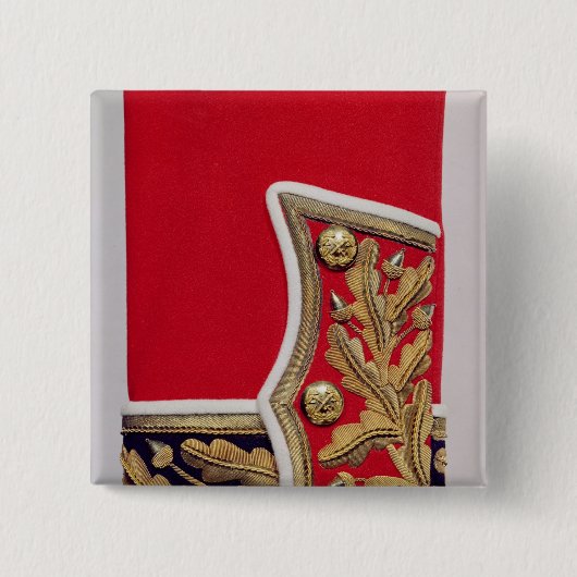 Sleeve van een Britse legereenheid Vierkante Button 5,1 Cm (Voorkant)