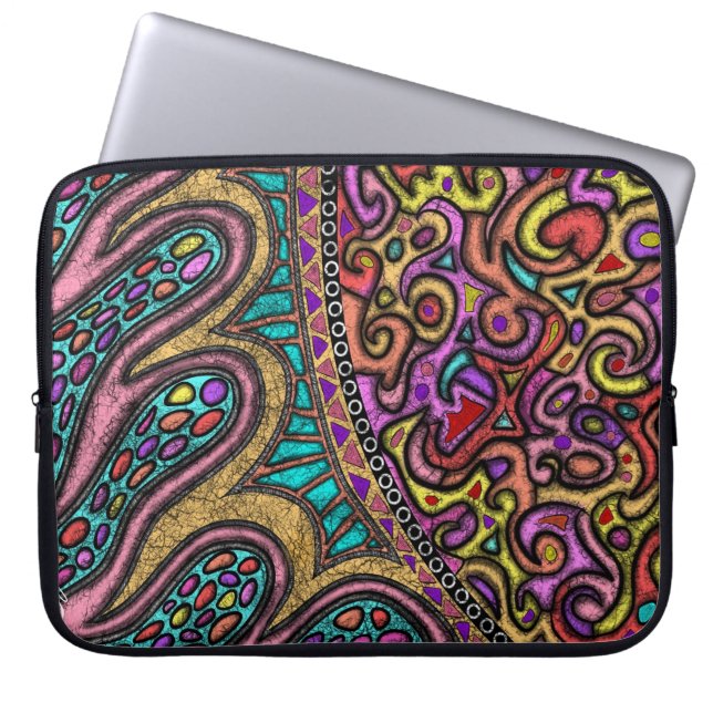 Sleeve van neopreen "omringende warmte" (Voorkant)