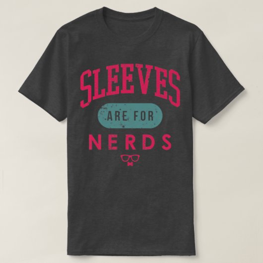 Sleeves zijn voor NERDS T-shirt (Design voorkant)